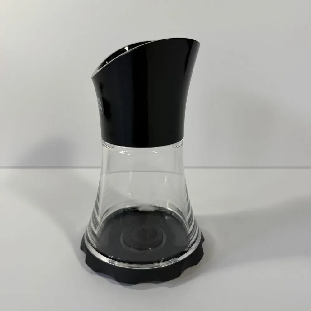 Kuhn Rikon Vase Spice Grinder Salt Pepper Mill Black Swiss Design 6